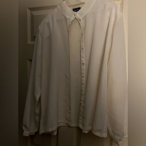 Ladies off white blouse